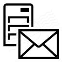 Server Mail Icon 128x128
