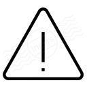 Sign Warning Icon 128x128