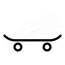 Skateboard Icon 128x128