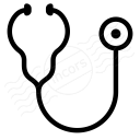Stethoscope Icon 128x128