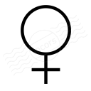 Symbol Female Icon 128x128