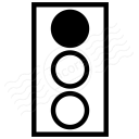 Trafficlight Red Icon 128x128