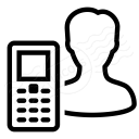 User Mobilephone Icon 128x128