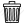 Garbage Can Icon 24x24