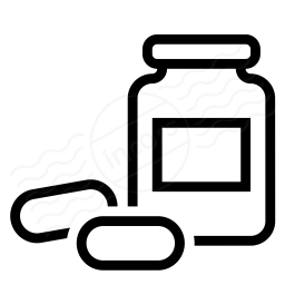 Bottle Of Pills Icon 256x256