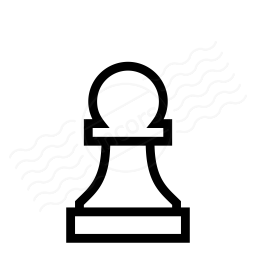 Chess Piece Pawn Icon 256x256