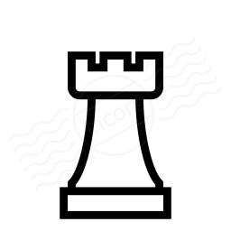 Chess Piece Rook Icon 256x256