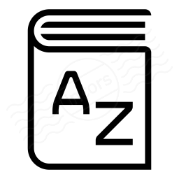 Dictionary Icon 256x256