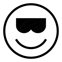 Emoticon Cool Icon 256x256