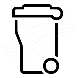 Garbage Container Icon 256x256
