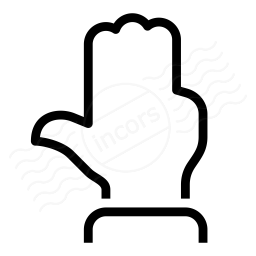 Hand Count Four Icon 256x256