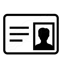 Id Card Icon 256x256