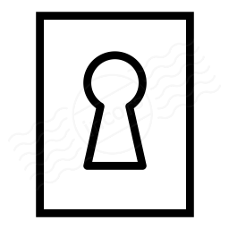 Keyhole Icon 256x256