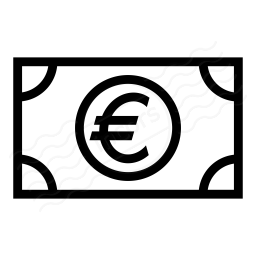 Money Euro Icon 256x256