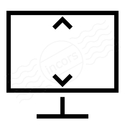 Monitor Height Icon 256x256