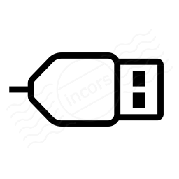 Iconexperience I Collection Plug Usb Icon