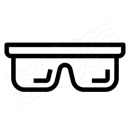 Safety Glasses Icon 256x256