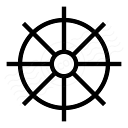 Ships Wheel Icon 256x256