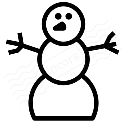 Snowman Icon 256x256