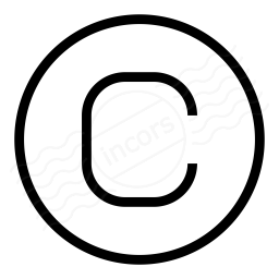 Symbol Copyright Icon 256x256