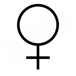 Symbol Female Icon 256x256