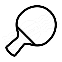 Table Tennis Racket Icon 256x256