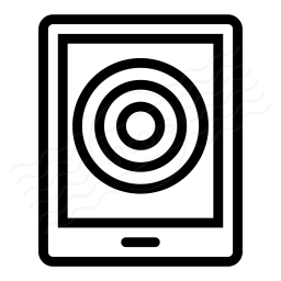 Tablet Computer Touch Icon 256x256
