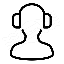 User Headphones Icon 256x256