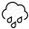 Cloud Rain Icon 32x32
