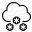 Cloud Snow Icon 32x32