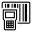 Portable Barcode Scanner Icon 32x32
