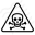 Sign Warning Toxic Icon 32x32