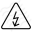 Sign Warning Voltage Icon 32x32
