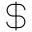 Symbol Dollar Icon 32x32