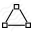 Vector Triangle Icon 32x32