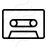Audio Cassette Icon 48x48