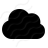 Cloud Dark Icon 48x48