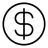 Currency Dollar Icon 48x48