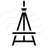 Easel Empty Icon