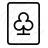 Playing Card Clubs Icon