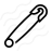 Safety Pin Icon 48x48