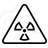Sign Warning Radiation Icon 48x48