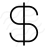 Symbol Dollar Icon