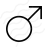 Symbol Male Icon 48x48