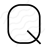 Symbol Q Icon