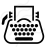 Typewriter Icon 48x48