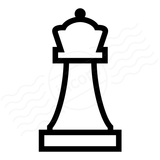 Chess Piece Queen Icon