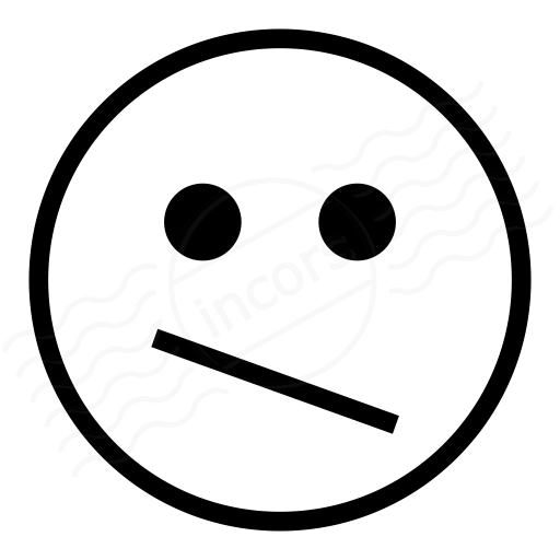 Emoticon Confused Icon