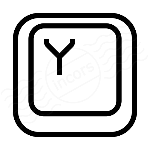 Keyboard Key Y Icon