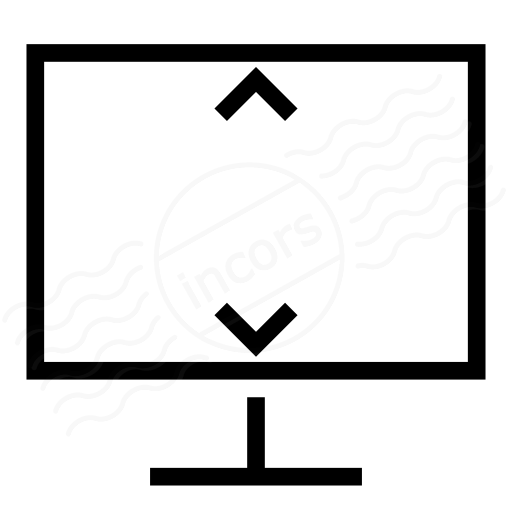 Monitor Height Icon